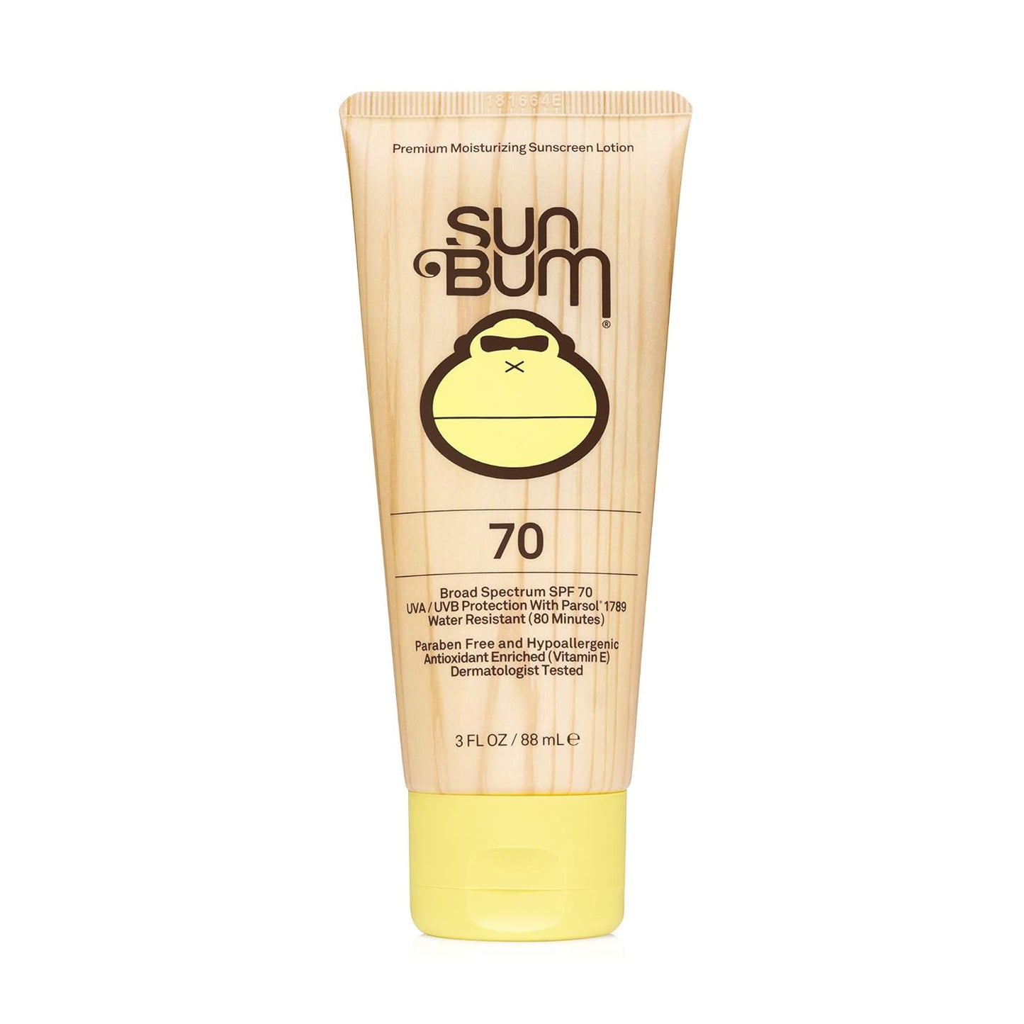 Sun Bum Original SPF 70 Sunscreen Body Lotion 3 oz