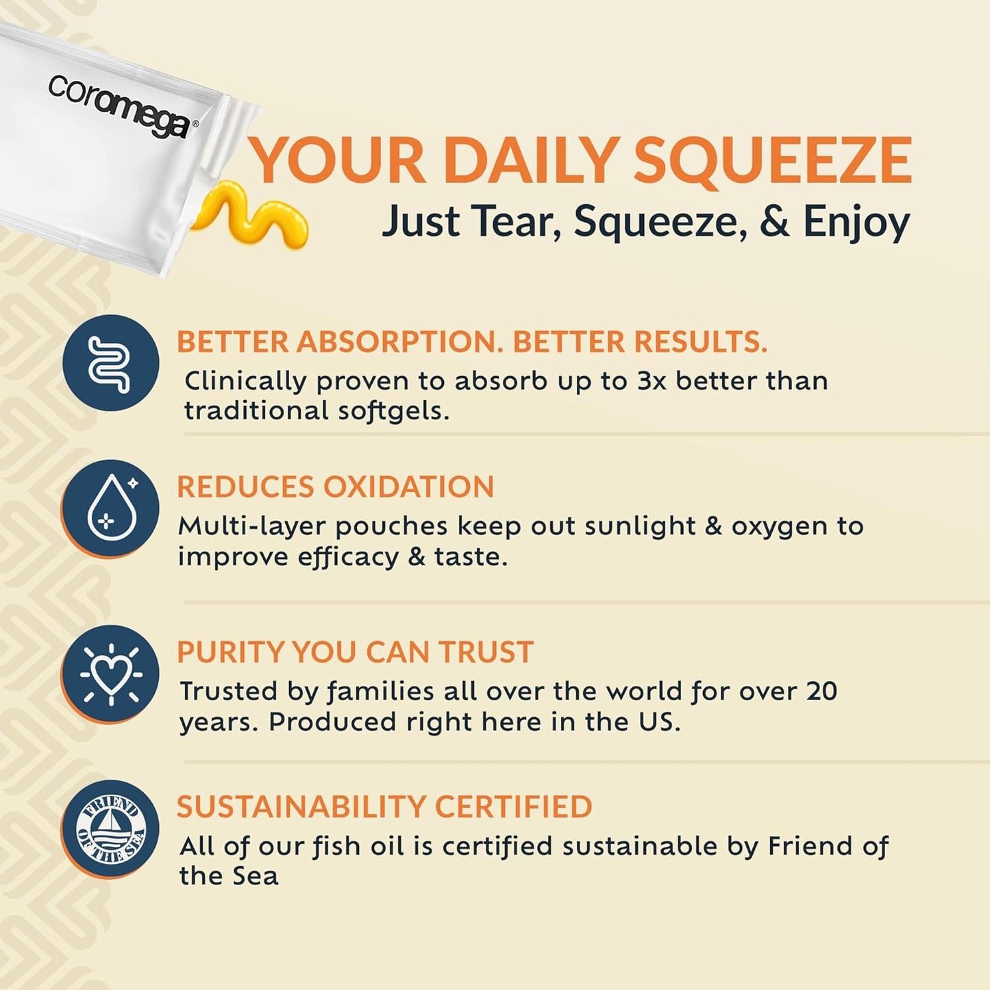 Coromega Vegan DHA, Plant-Based Omega-3 Algal Oil 60 count