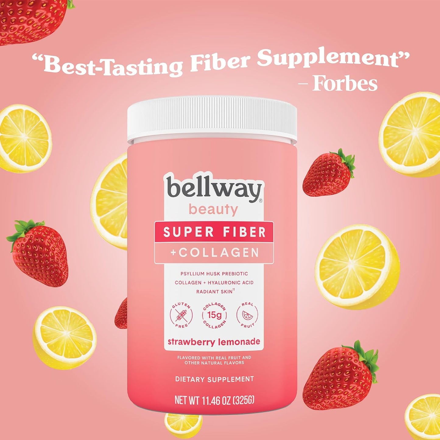 Bellway Super Fiber Powder + Collagen (11.46 oz)