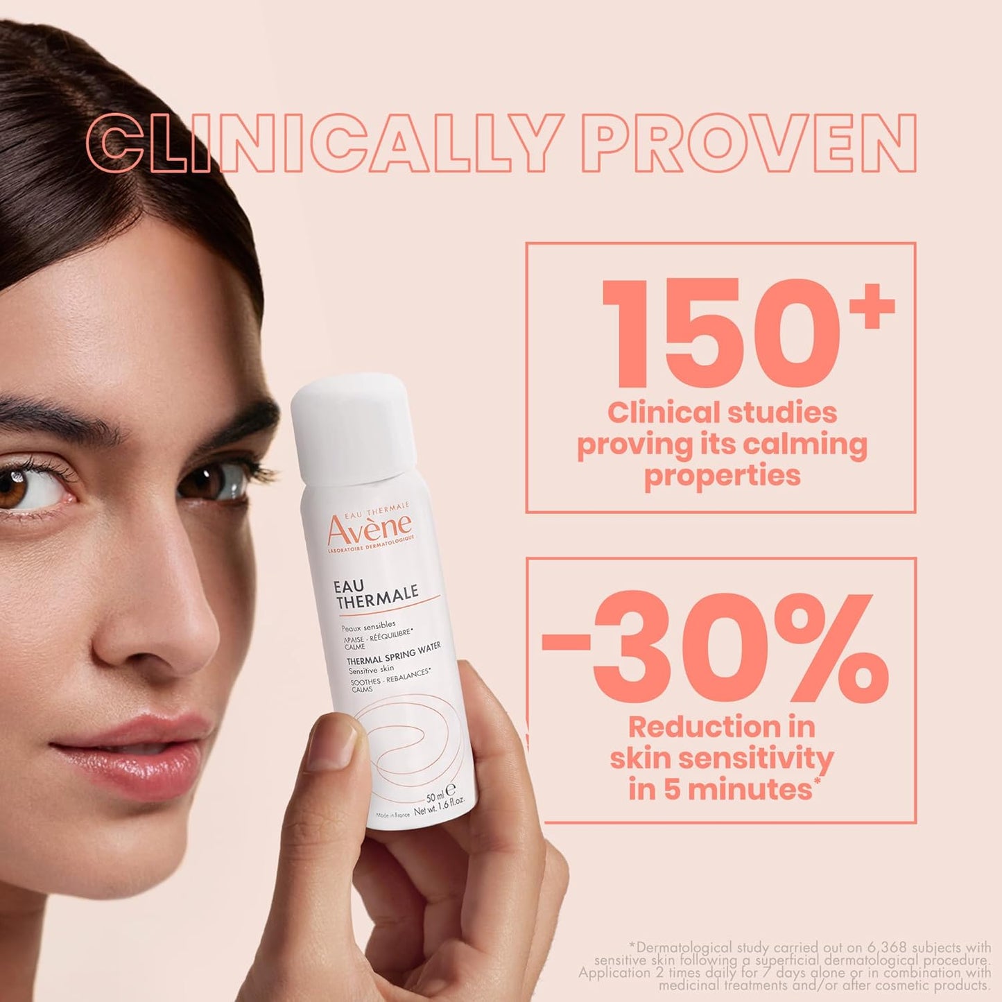 Avène Thermal Spring Water, Soothing Calming Facial Mist Spray - 1.6 fl oz