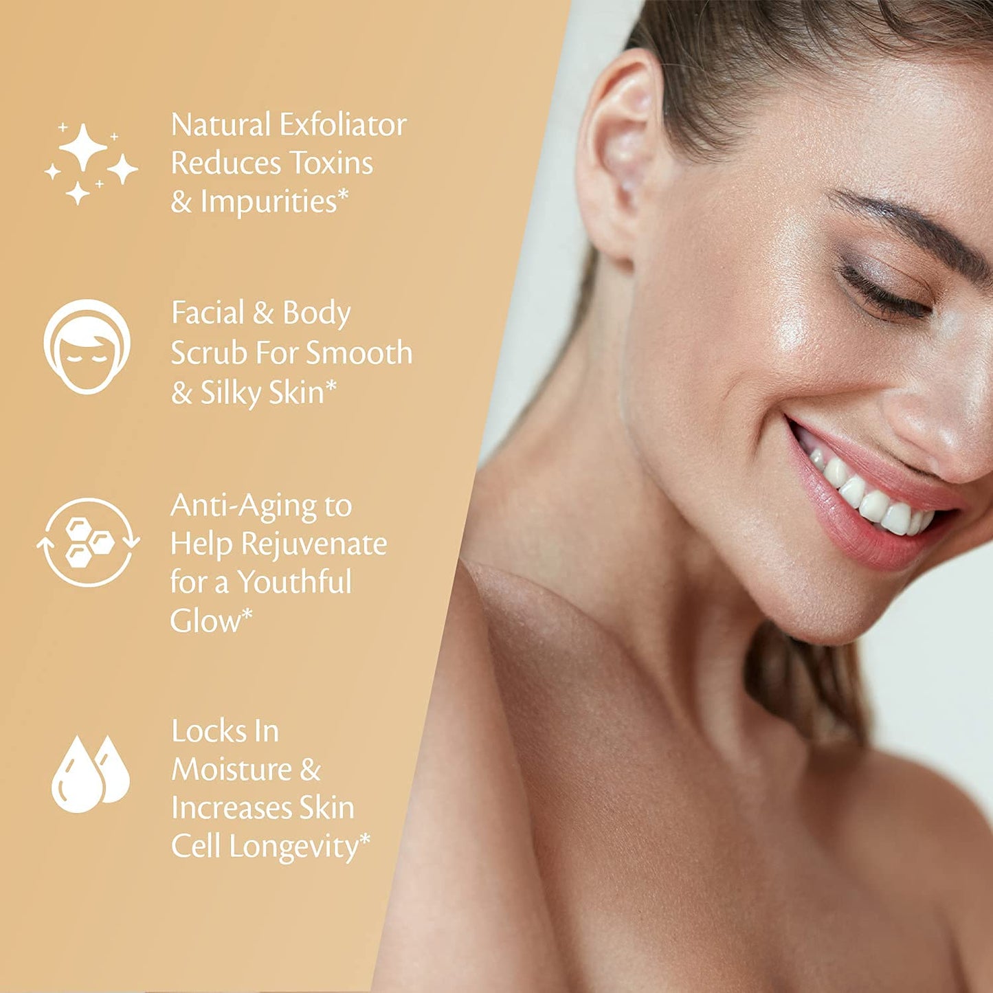 Arabica Coffee Foot and Hand Scrub with Collagen & Stem Cell