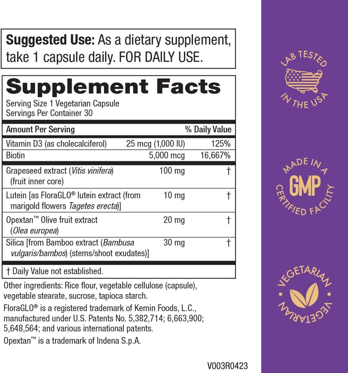 Purity Products - Hair, Skin and Nails Super Formula,30 Capsules