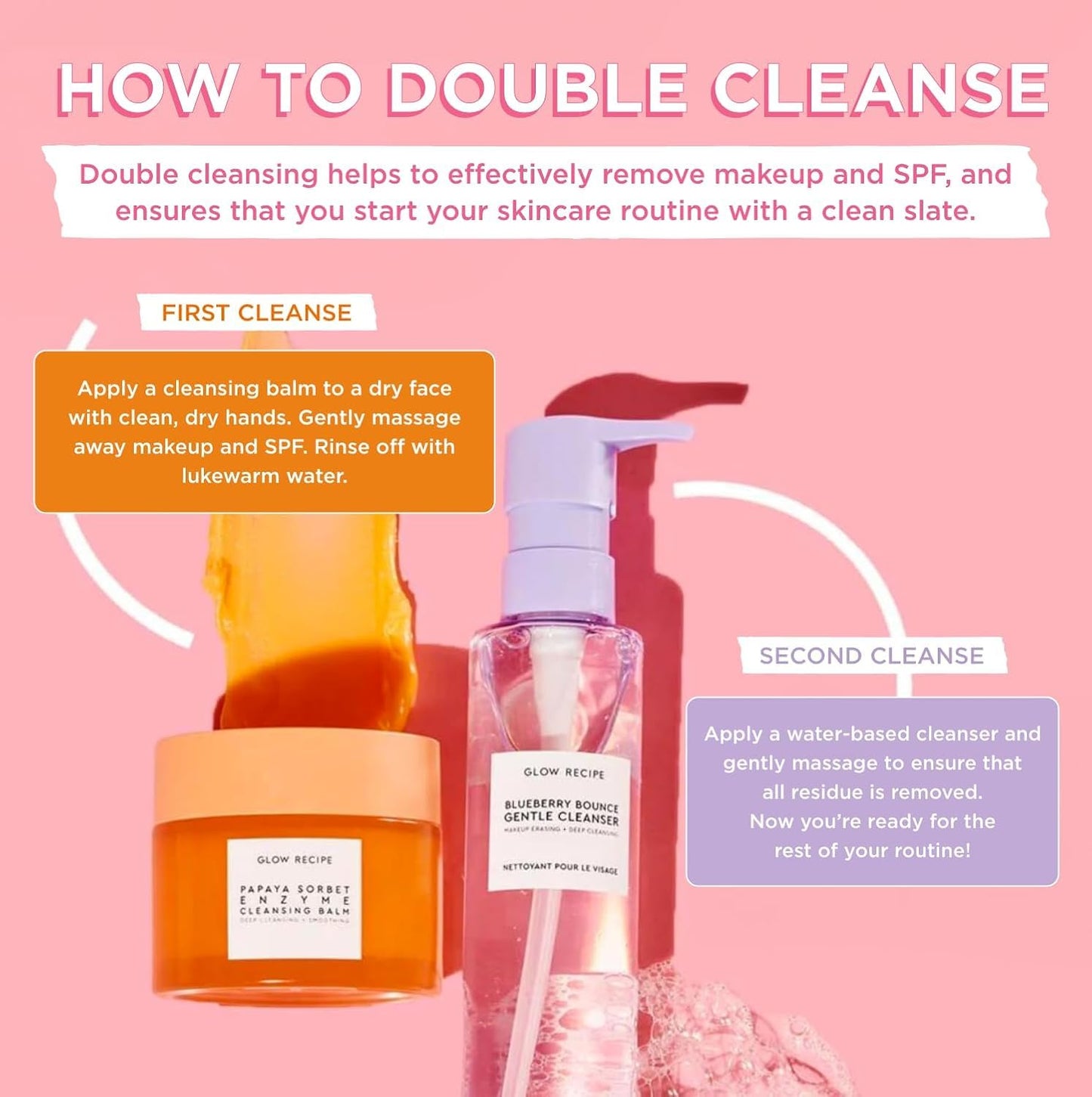 Glow Recipe Papaya Enzyme Cleansing Balm Makeup Remover - 3.38oz