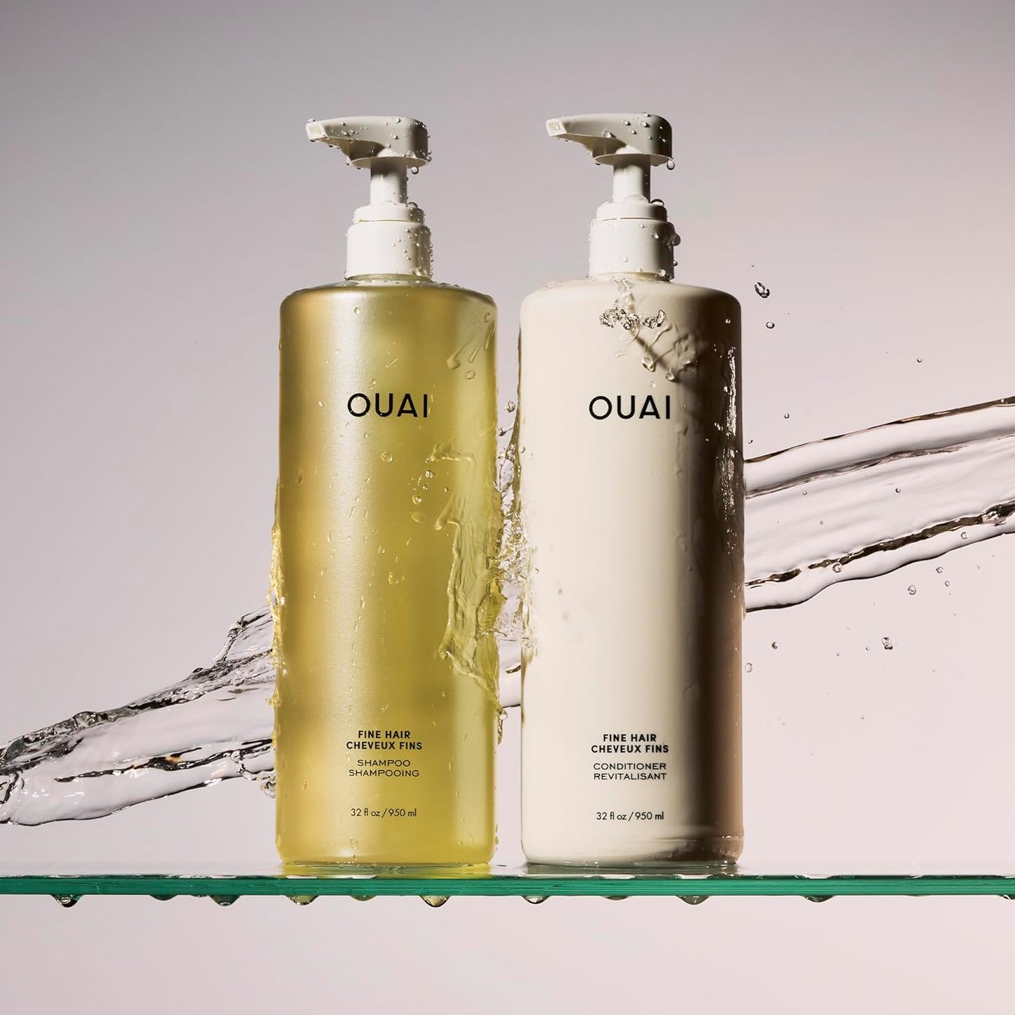 OUAI Fine Hair Conditioner Salon Size -  32 Oz