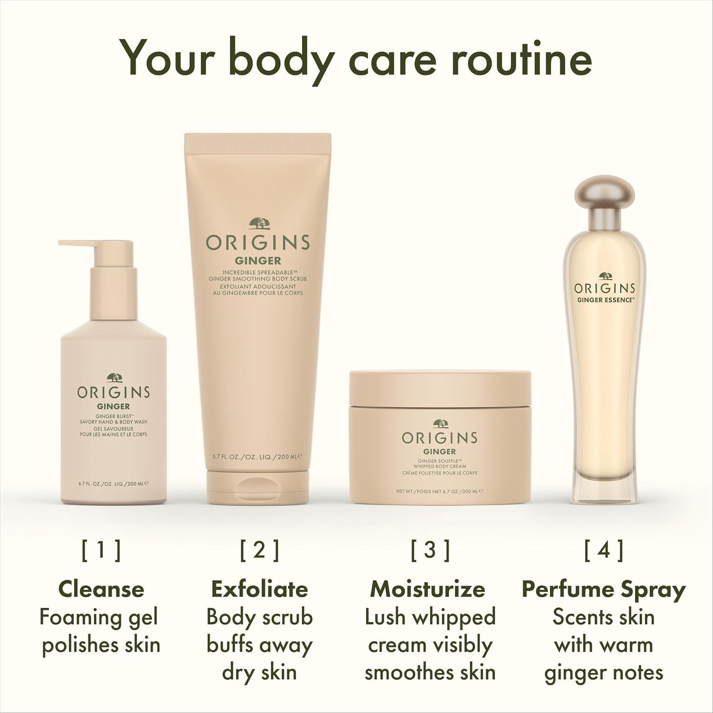 Origins Ginger Souffle Whipped Body Cream - 3.4 oz