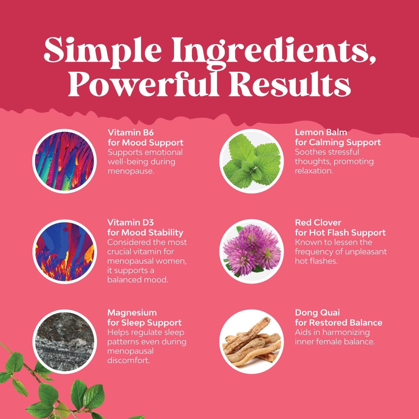 Complete Herbal Menopause Supplement for Women - 60 count