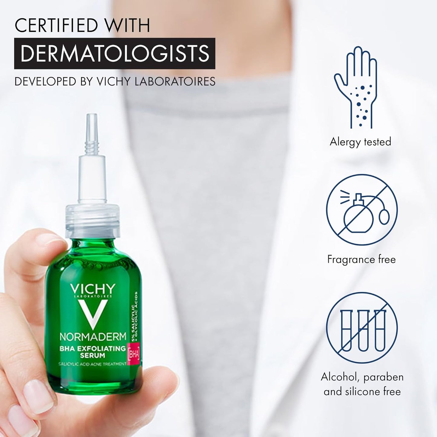 Vichy Normaderm BHA Exfoliating Serum - 1.01 Fl. Oz