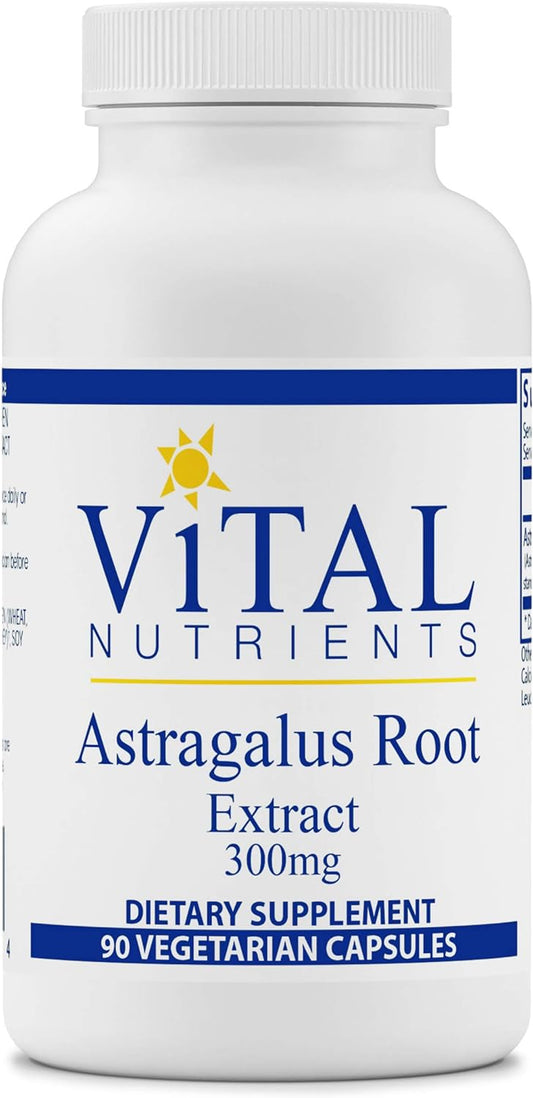 Vital Nutrients - Astragalus Root Extract  90 Vegetarian Capsules