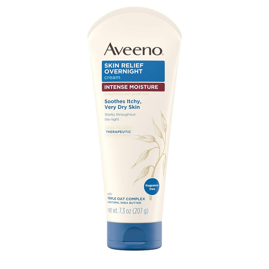 Aveeno Skin Relief Overnight Intense Moisture Cream - 7.3 oz