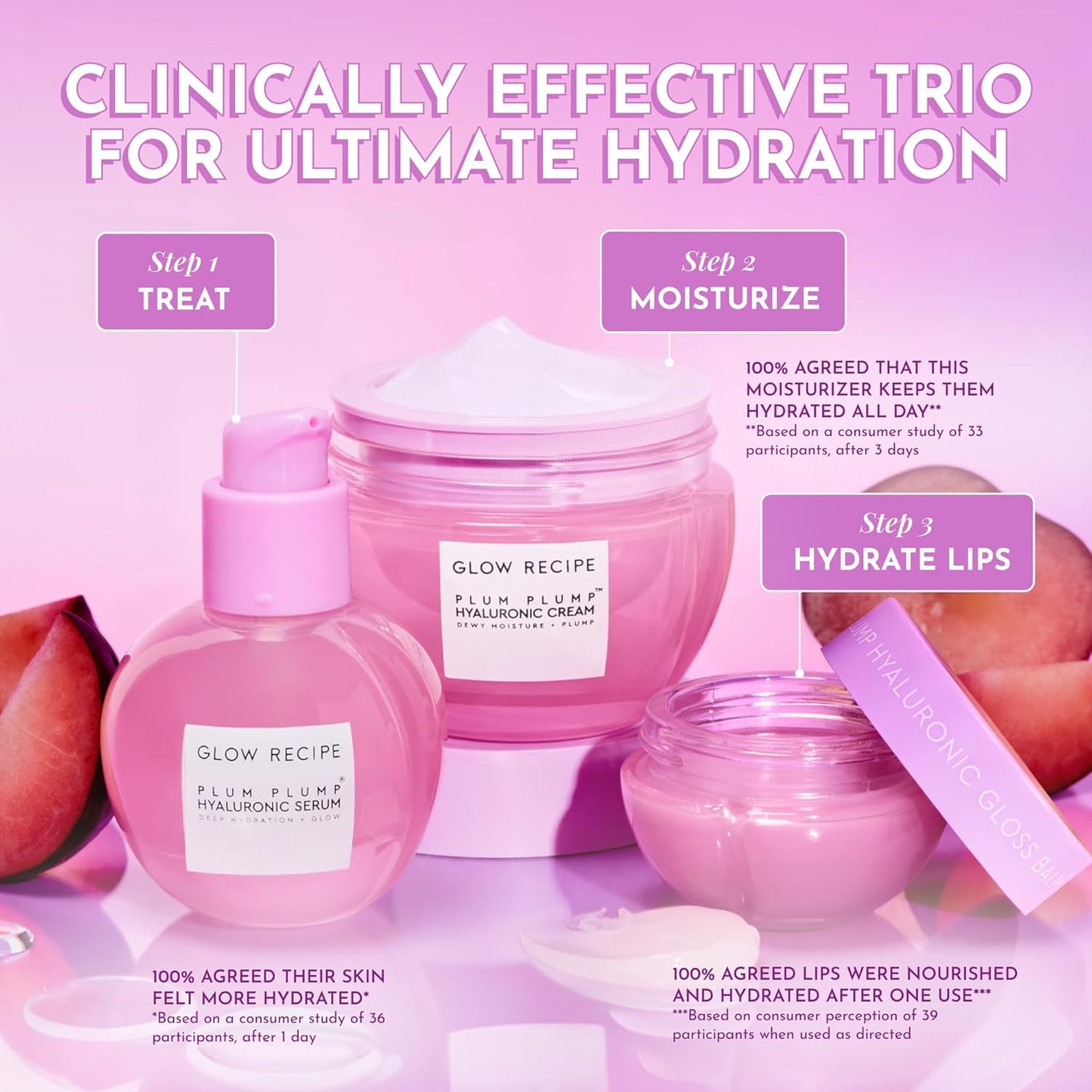 Glow Recipe Plum Plump Hyaluronic Acid Face Cream - 50 ml