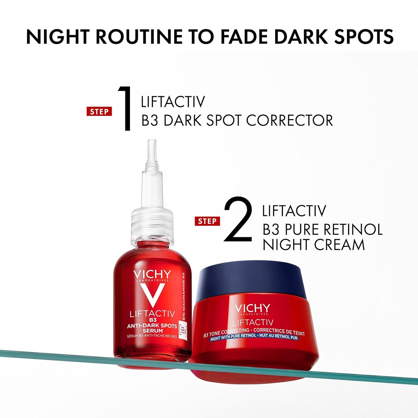 VICHY Liftactiv B3 Tone Correcting Night Cream
