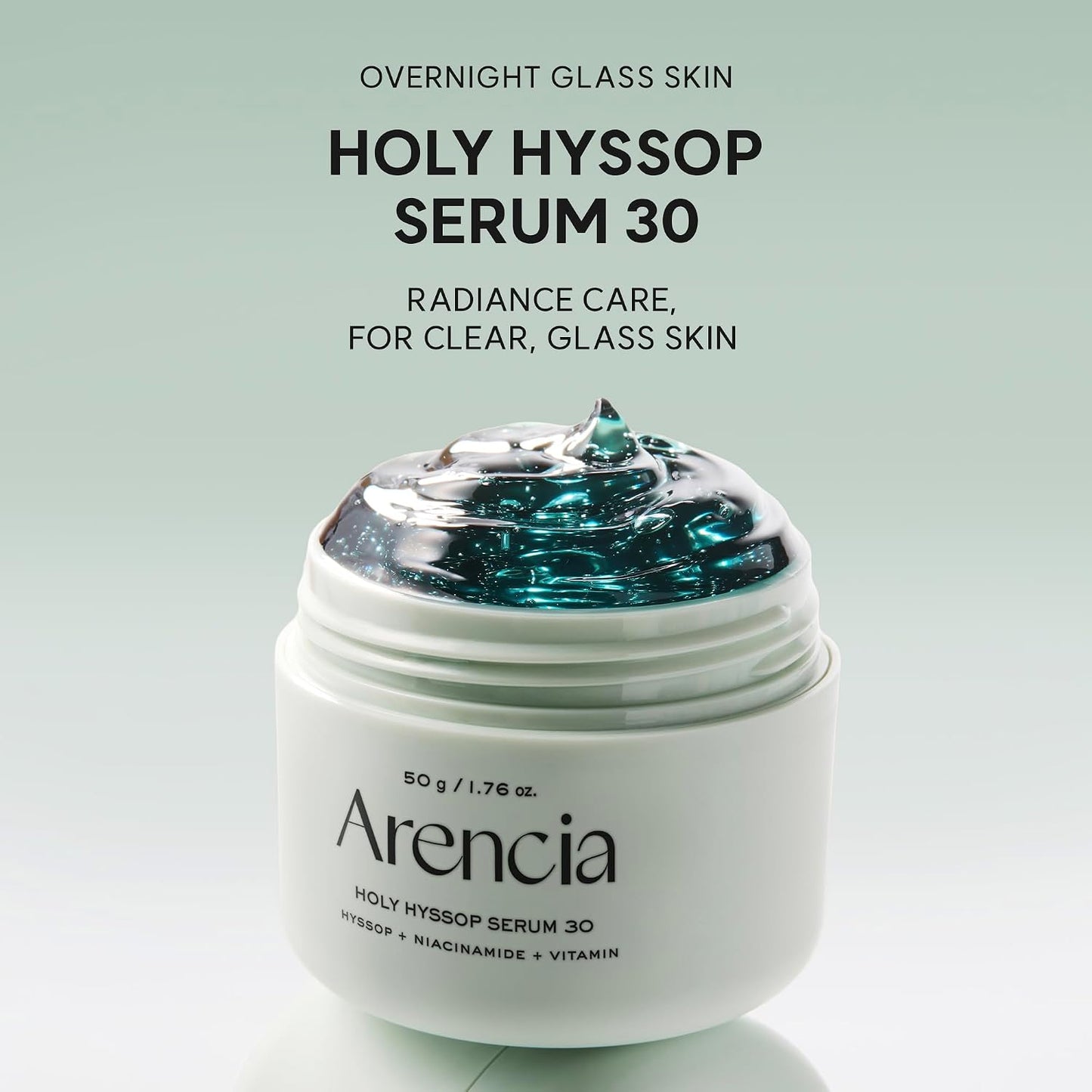 Arencia Glow Hyssop Overnight Face Mask Serum -1.76 fl oz