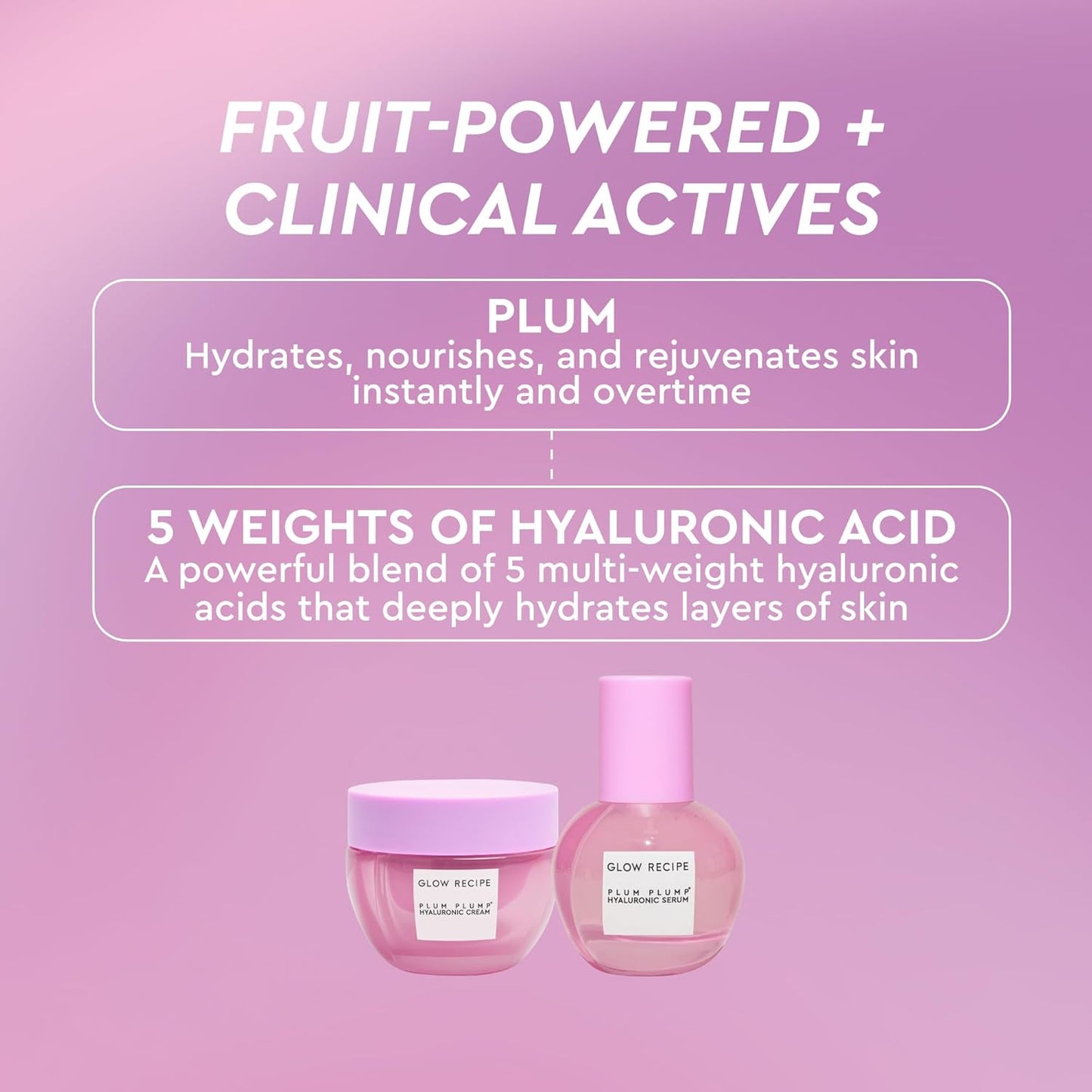 Glow Recipe Plum Plump Deep Hydration Skicare Kit - 2 count