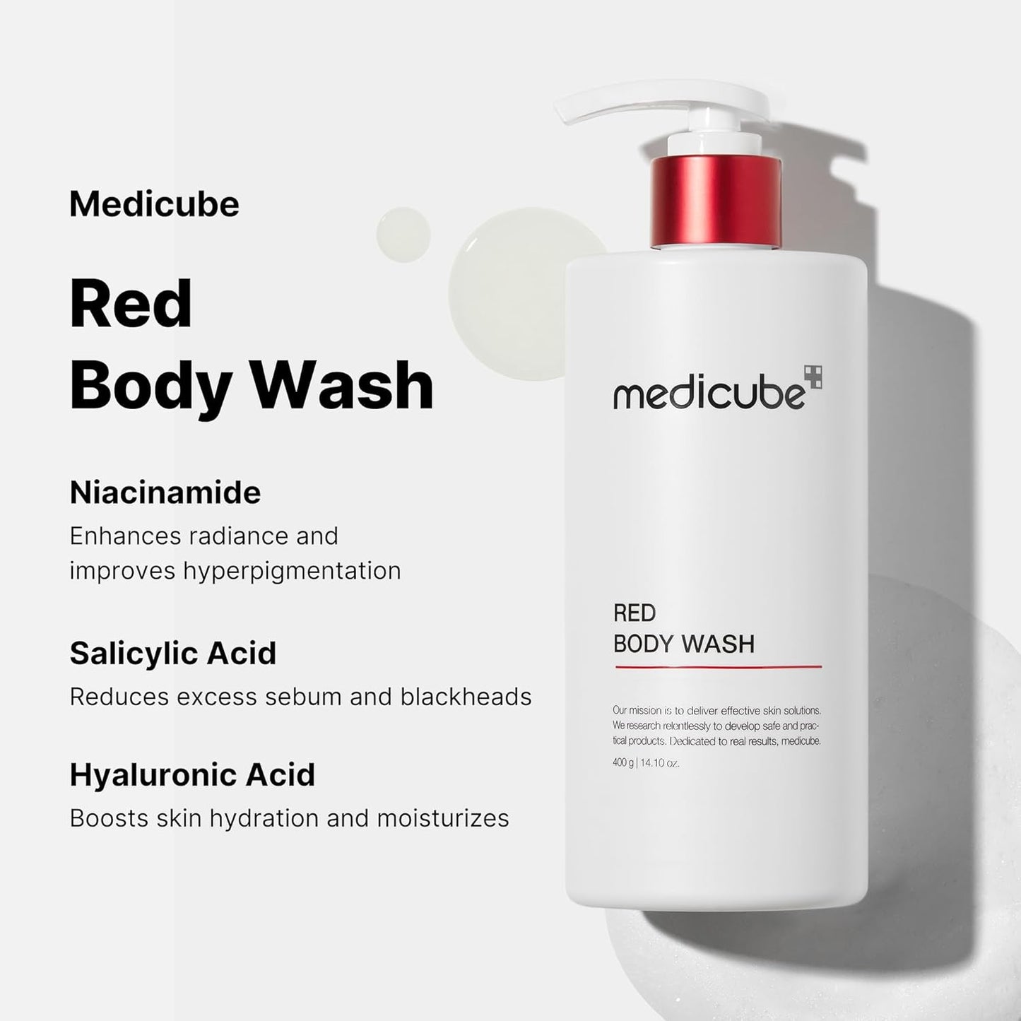 medicube Red Body Wash  - 14.10 Fl.oz