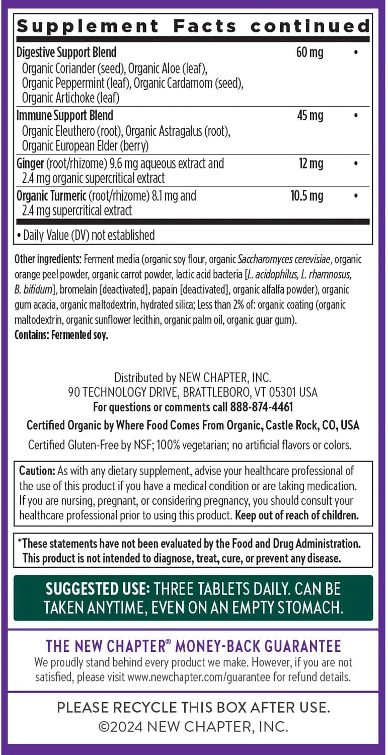 New Chapter Women's Multivitamin 40+ Advanced - 96 Count