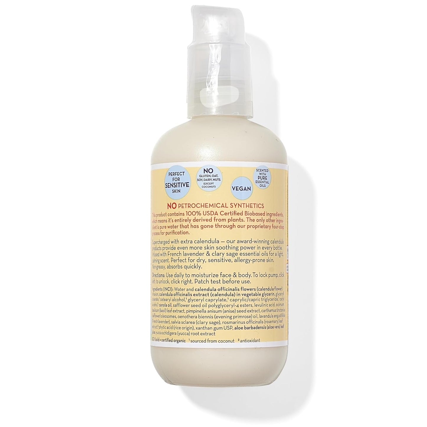 California Baby Calendula Lotion  100% Plant-Based Moisturizer 8.5 oz.