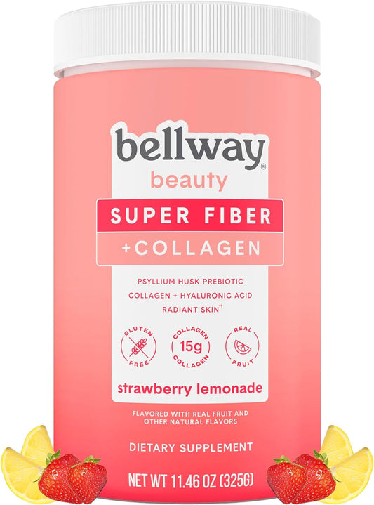 Bellway Super Fiber Powder + Collagen (11.46 oz)