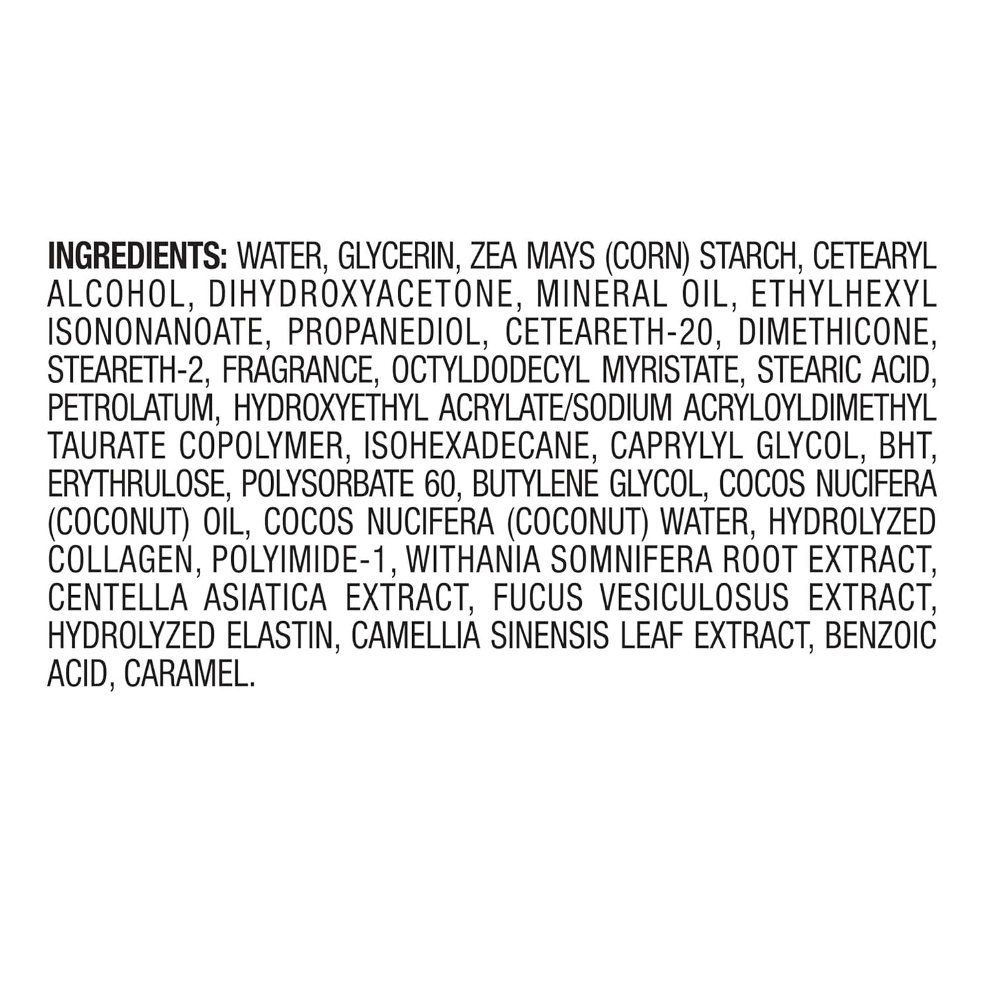 Jergens Natural Glow +Firming Self Tanner Body Lotion, 7.5 Fl Oz