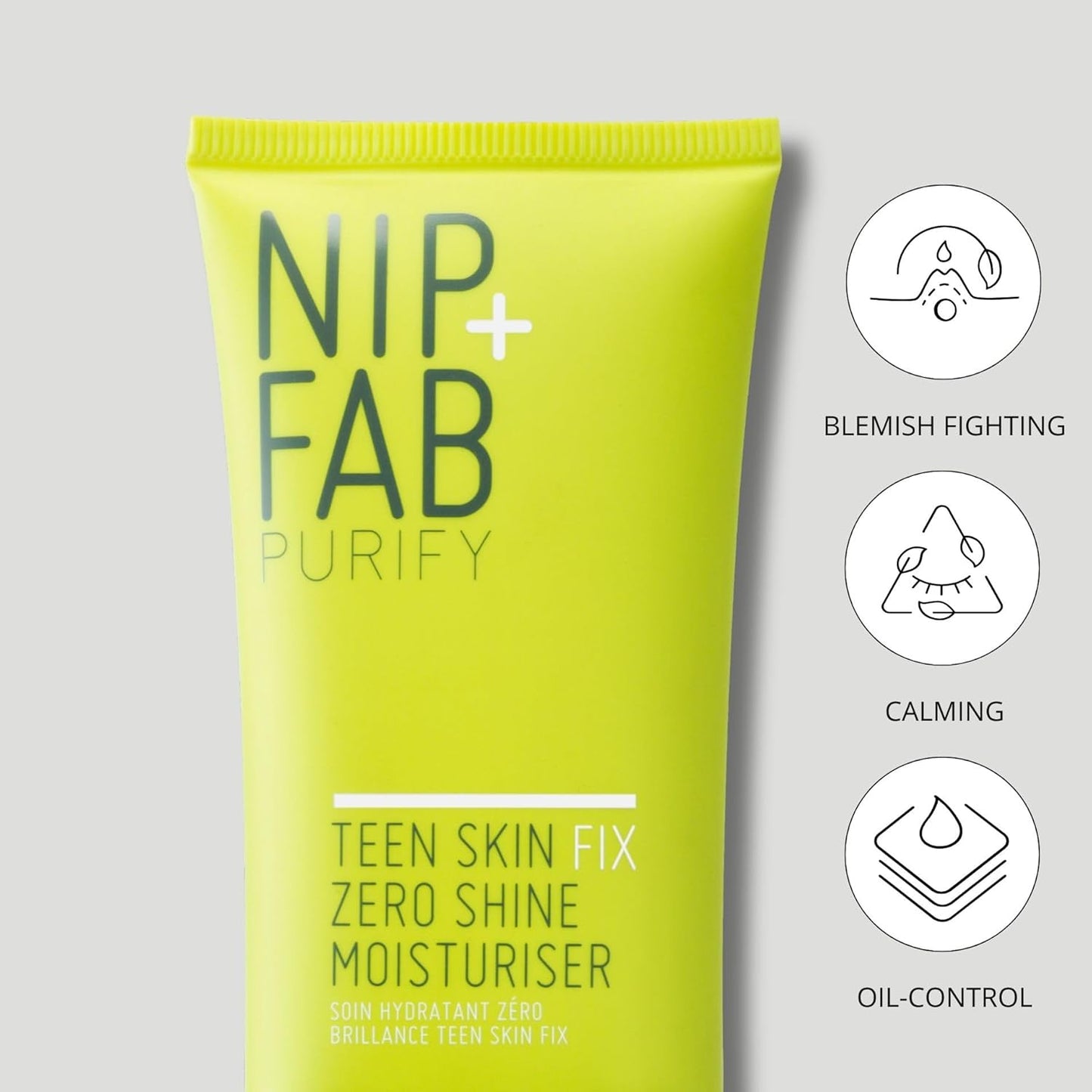 Nip+Fab Teen Skin Fix Zero Shine Face Moisturizer - .35 Ounce