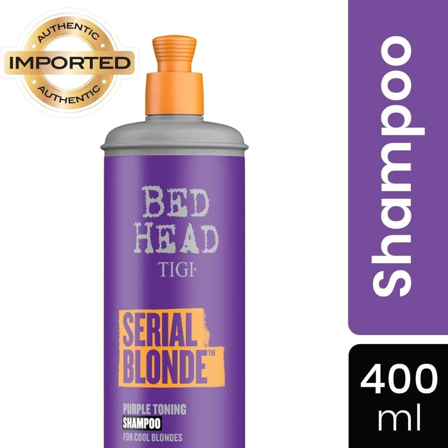 Bed Head by TIGI Serial Blonde Purple Toning Shampoo - 13.53 fl oz