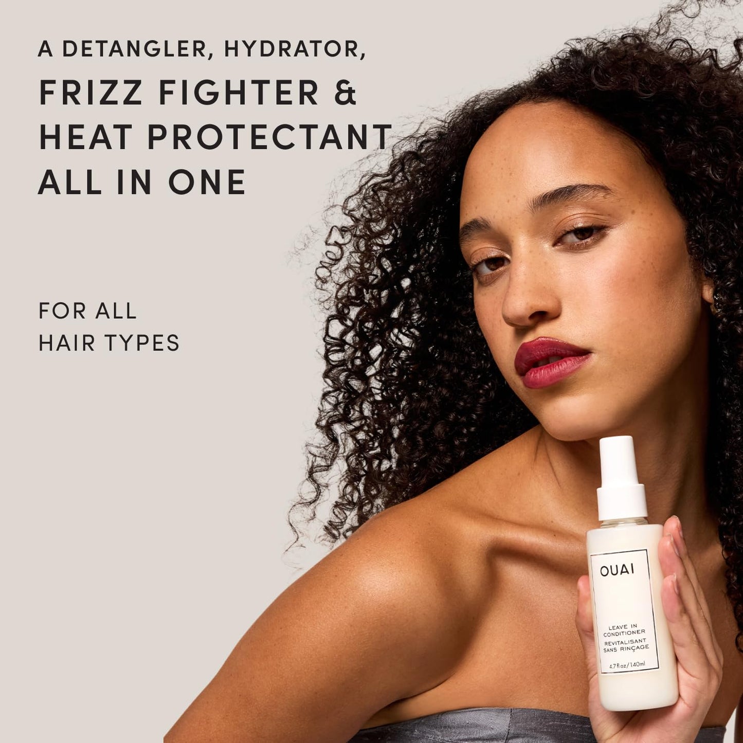 OUAI Leave In Conditioner & Heat Protectant for Hair - 1.5 oz