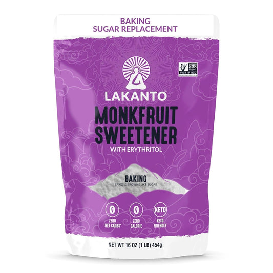 Lakanto Baking Monk Fruit Sweetener with Erythritol - 1 lb
