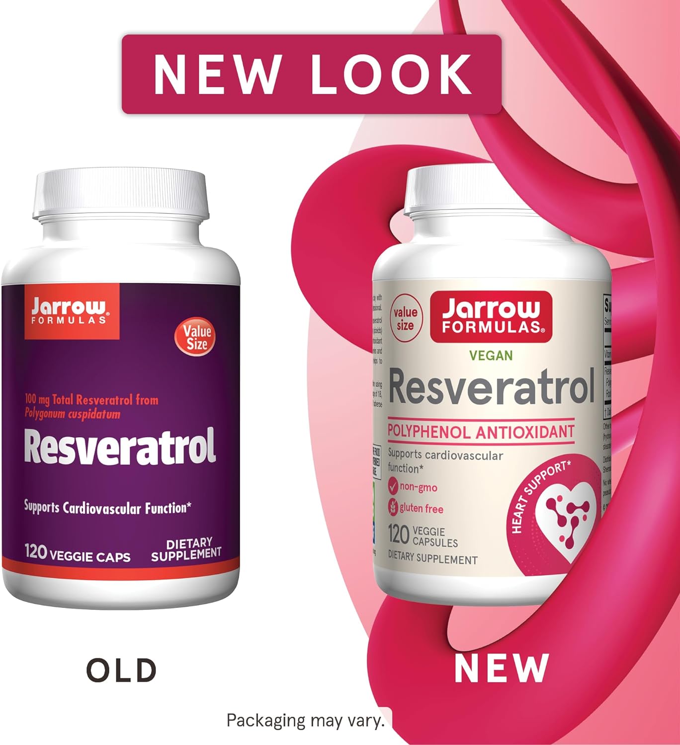 Jarrow Formulas Resveratrol  120 Veggie Caps