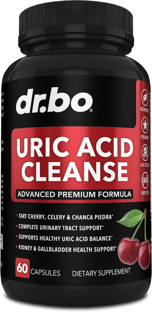 Uric Acid Cleanse Support Supplement -60 capsules