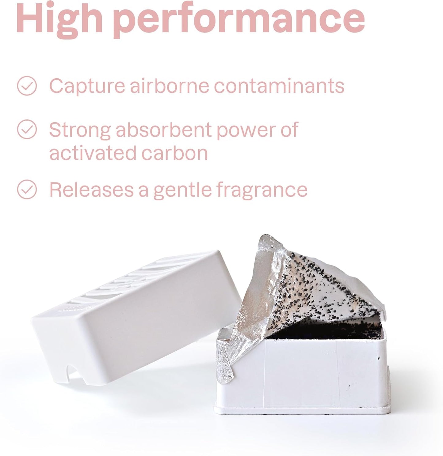 ATTITUDE Baby Air Purifier, Activated Carbon Freshener,8 Ounces
