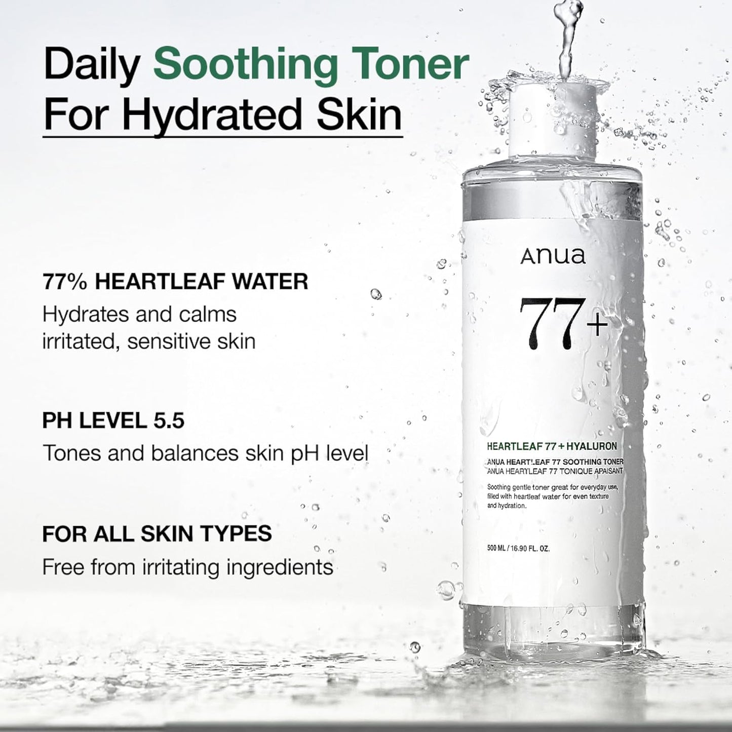 Anua Heartleaf 77 Soothing Toner - 8.45 fl.oz