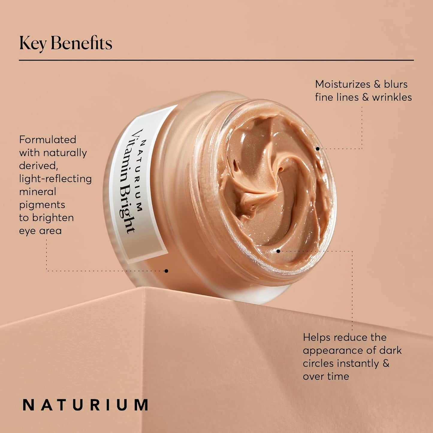 Naturium Vitamin Bright Illuminating Eye Cream  - 0.5 oz