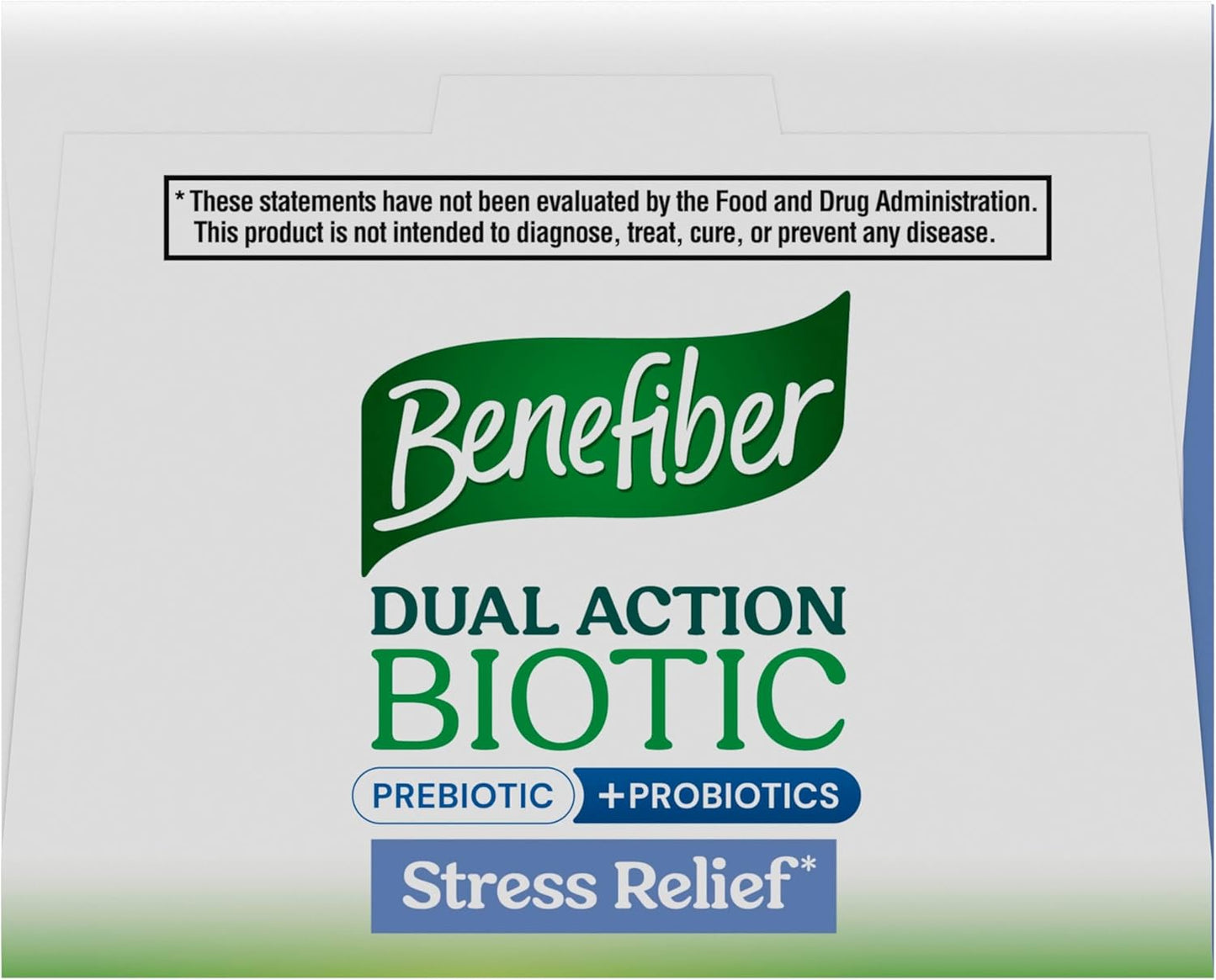 Benefiber Dual Action Biotic Plus Stress Relief - 18 Count Stick Packs