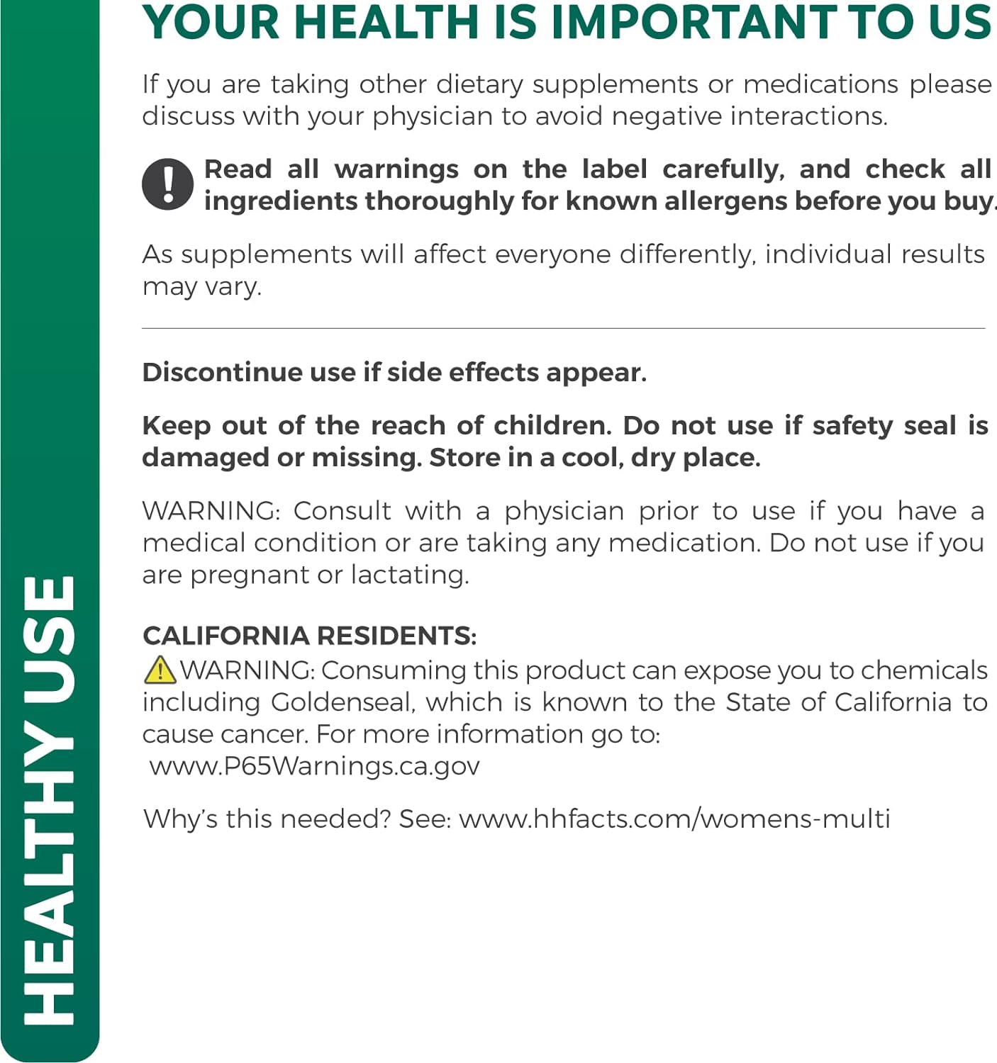 Multivitamin for Women  Daily Womens Multivitamin + Multi Mineral for Energy Boost - 60 Capsules