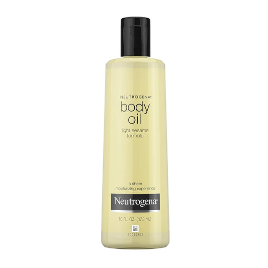 Neutrogena Body Oil Light Sesame Formula, Dry Skin Moisturizer