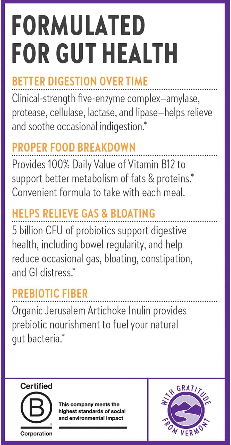 New Chapter All-Flora Enzyme Complex - 90 Vegan Capsules