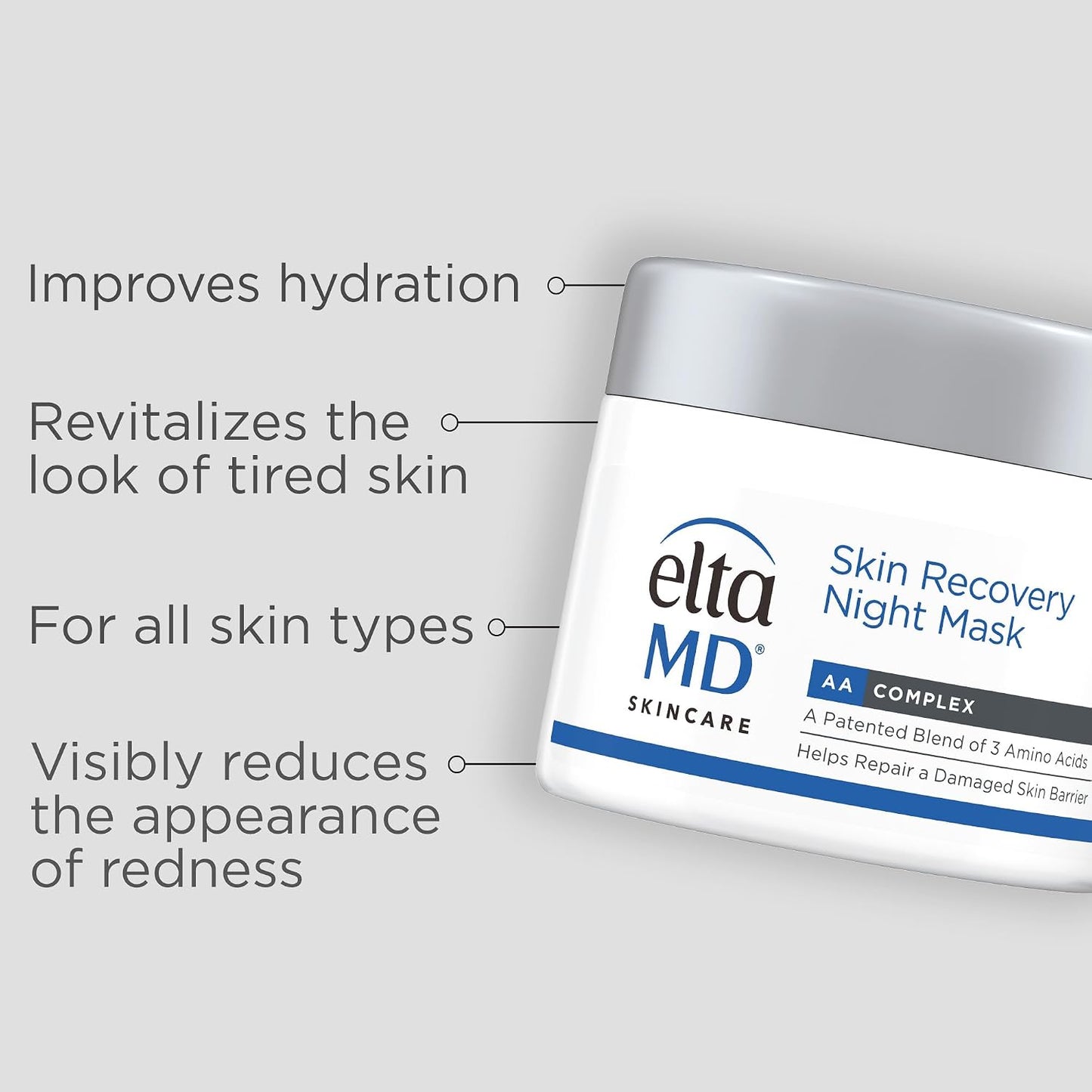 EltaMD Skin Recovery Overnight Face Mask - 1.7 oz Jar