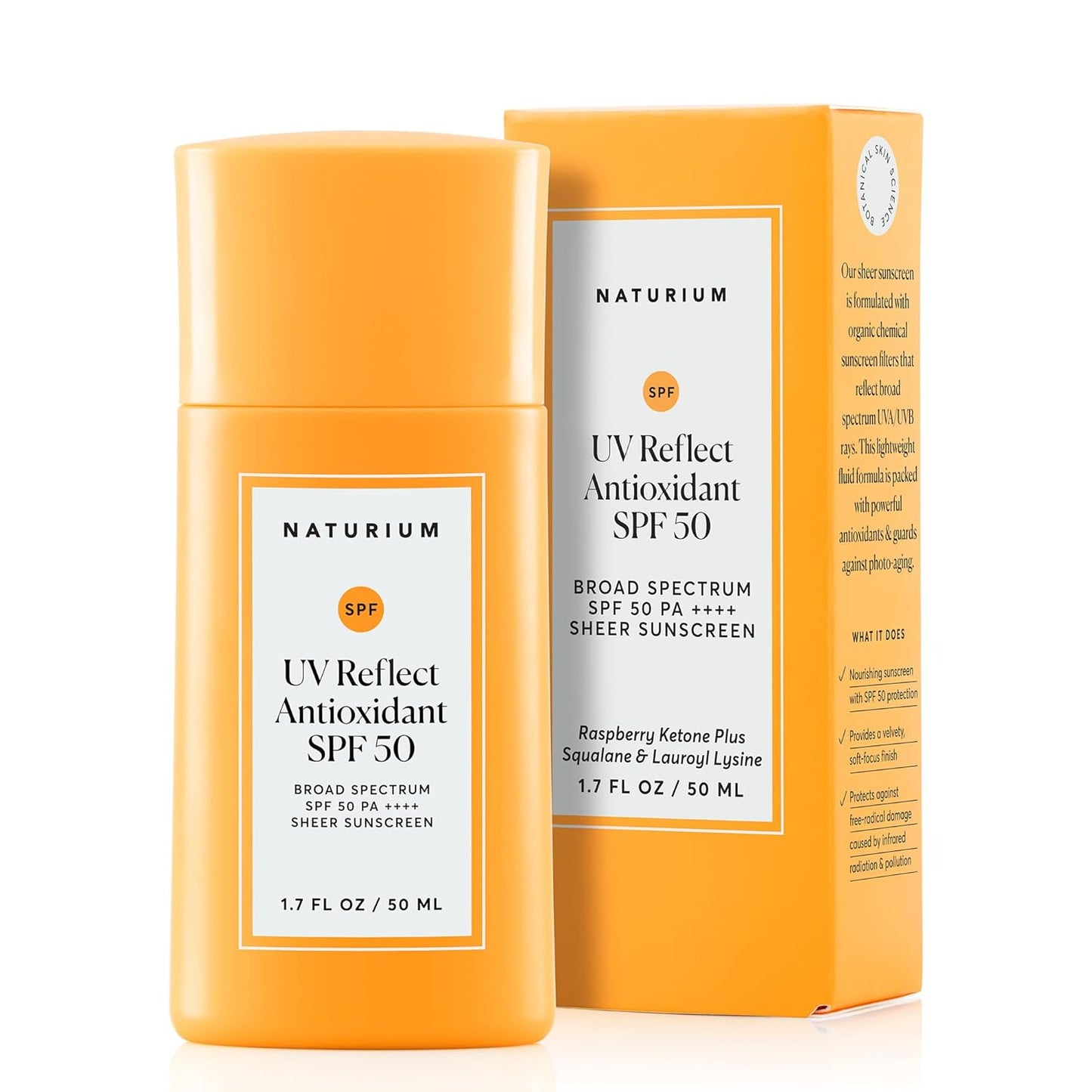 Naturium UV Reflect Antioxidant, Broad Spectrum SPF 50 PA ++++ - 1.7 oz