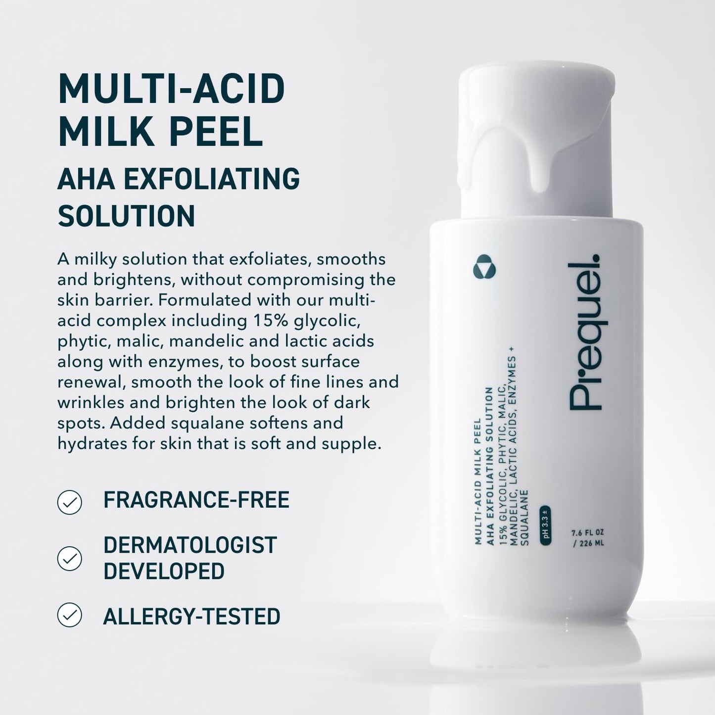 Prequel Skin Multi-Acid Milk Peel - 7.6oz