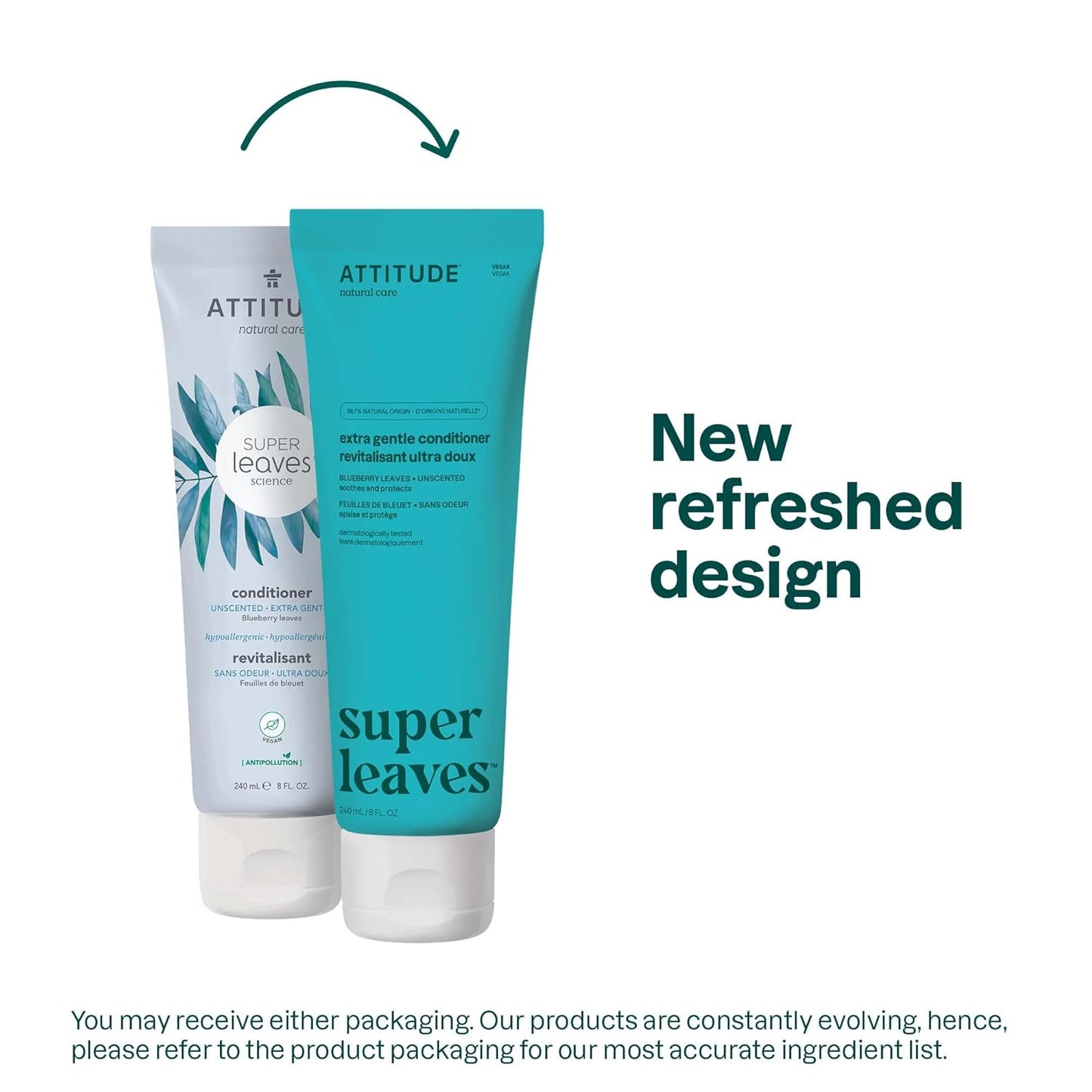 ATTITUDE Extra Gentle Hair Conditioner - 8 Fl Oz