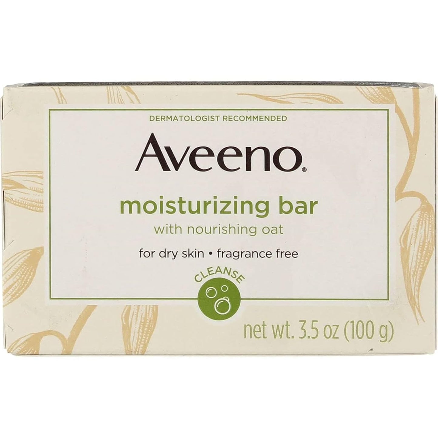 Aveeno Gentle Moisturizing Bar Facial Cleanser - 3.5 oz (Pack of 4)