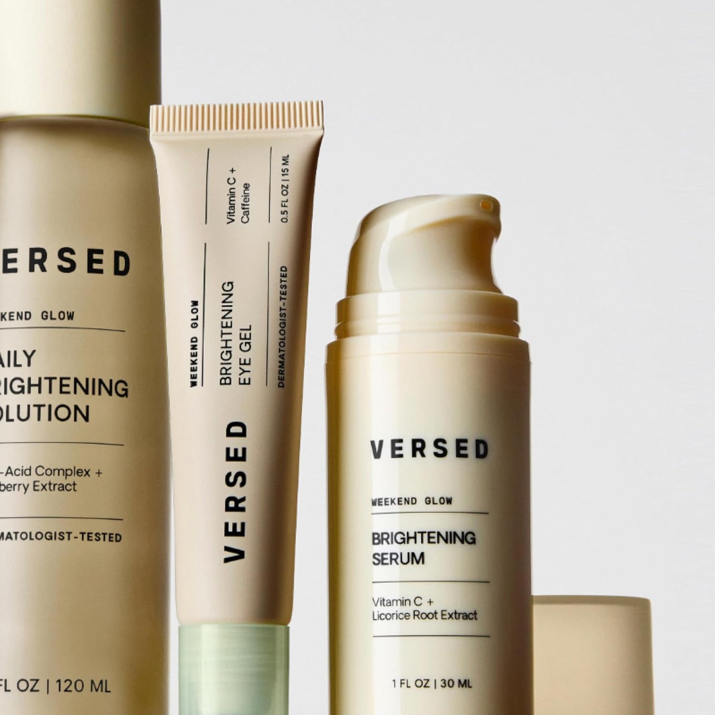 Versed Weekend Glow Vitamin C Serum for Face - 1 fl oz