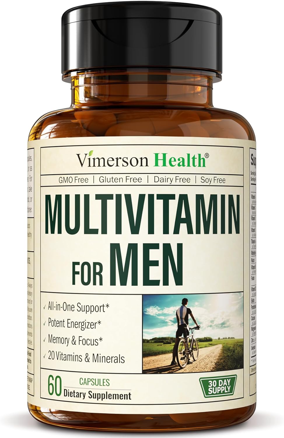 Multivitamin & Multiminerals Supplement  for men 60 capsules