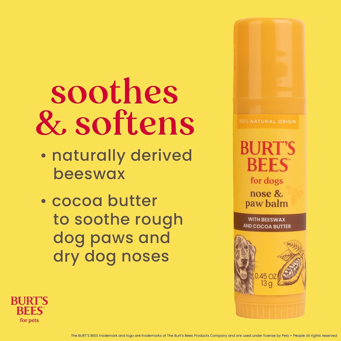 Burt's Bees for Pets Nose and Paw Balm - 0.45 OZ