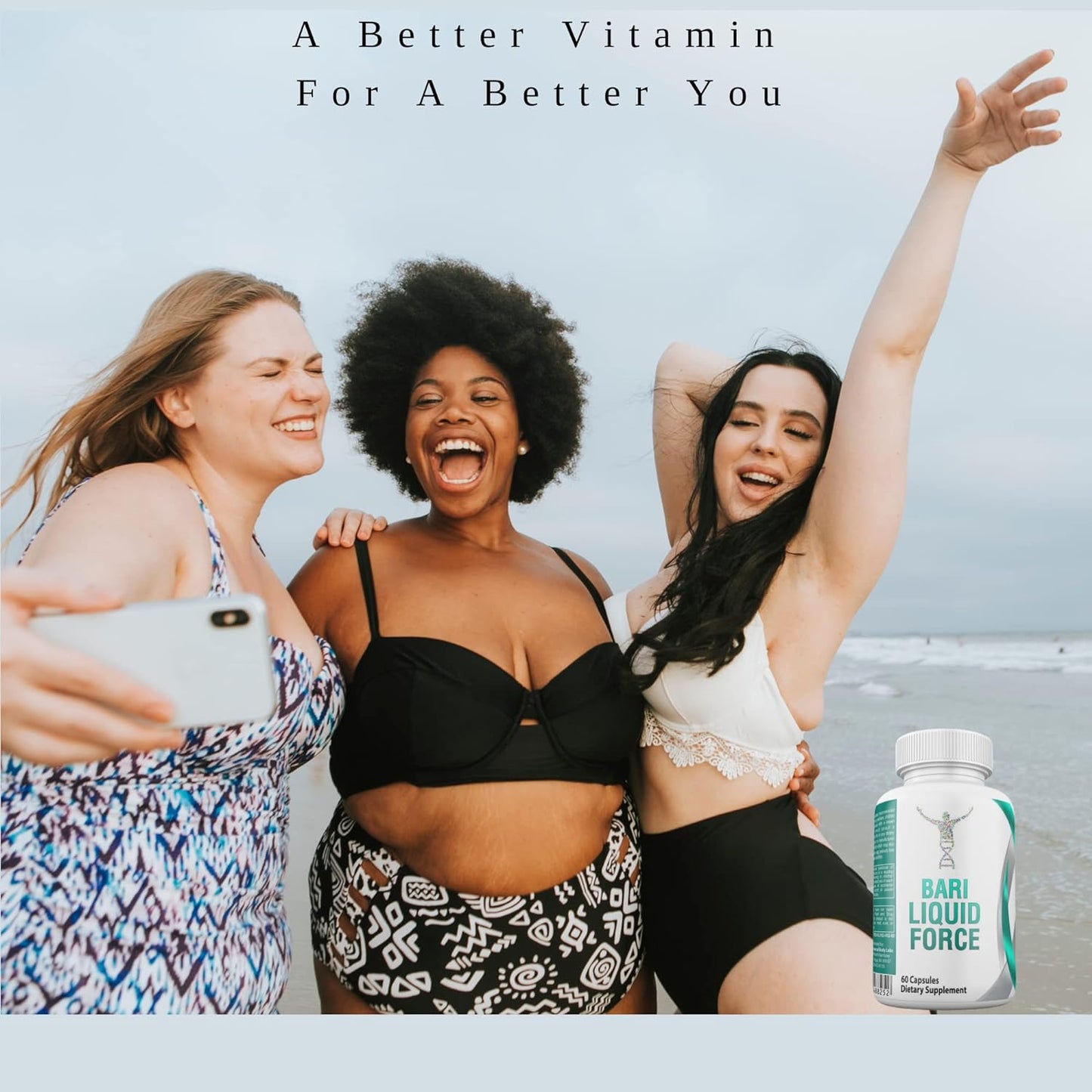 Bariatric Multivitamin With Iron -  60 Capsules