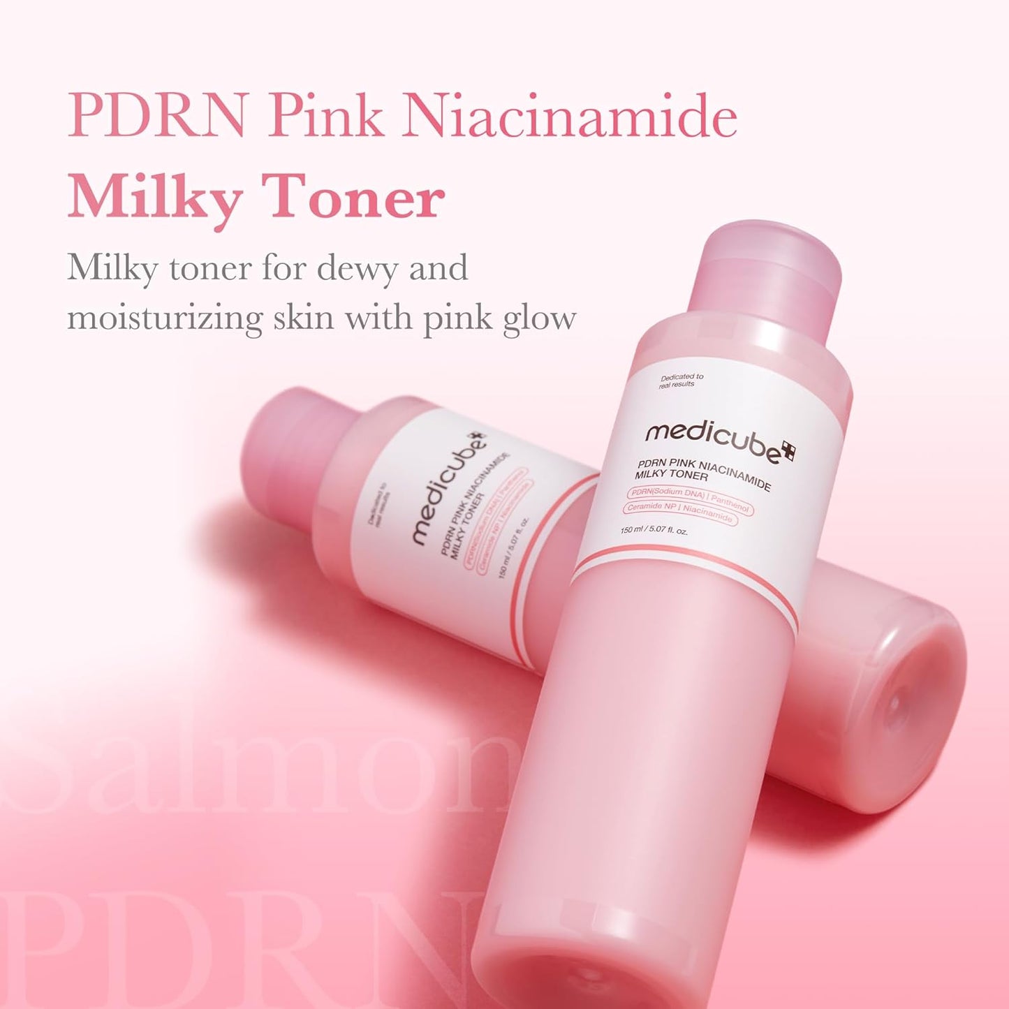 medicube PDRN Pink Niacinamide Milky Toner - 5.07 fl. Oz.