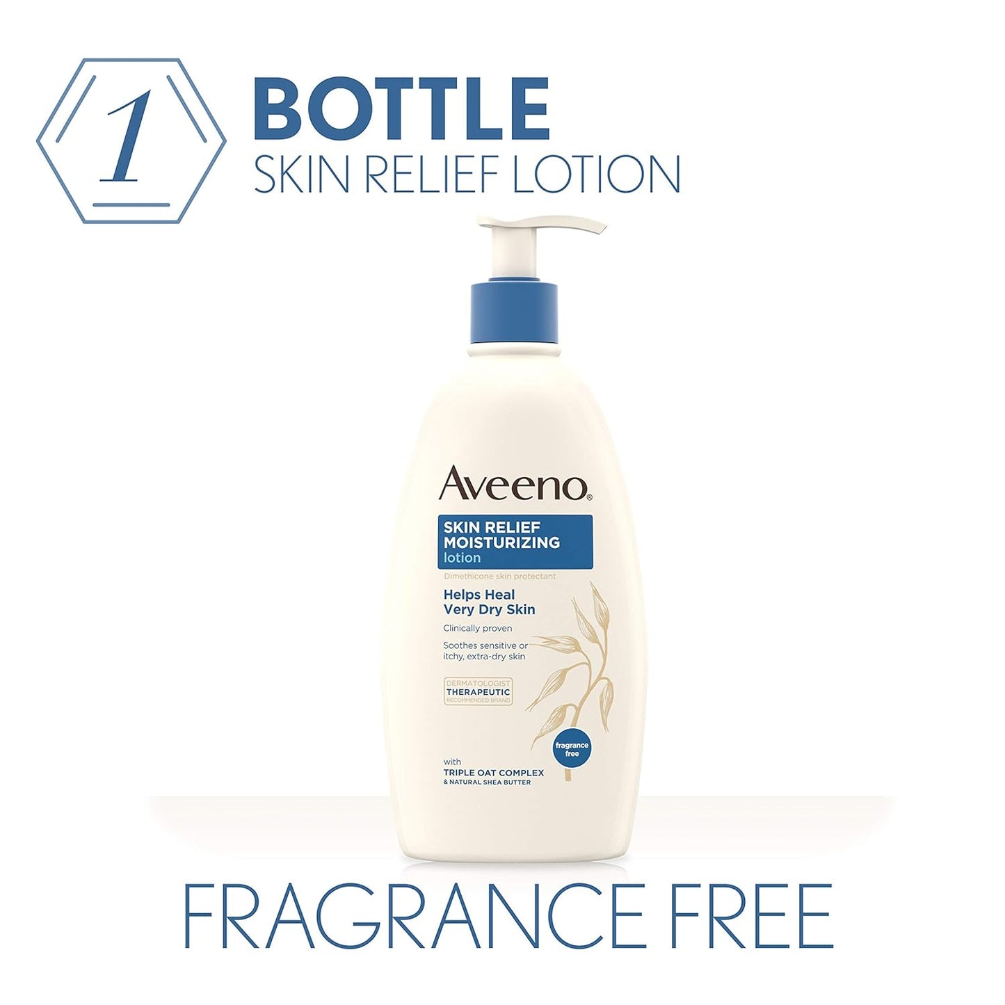 Aveeno Skin Relief Fragrance-Free Moisturizing Lotion - 18 fl. oz