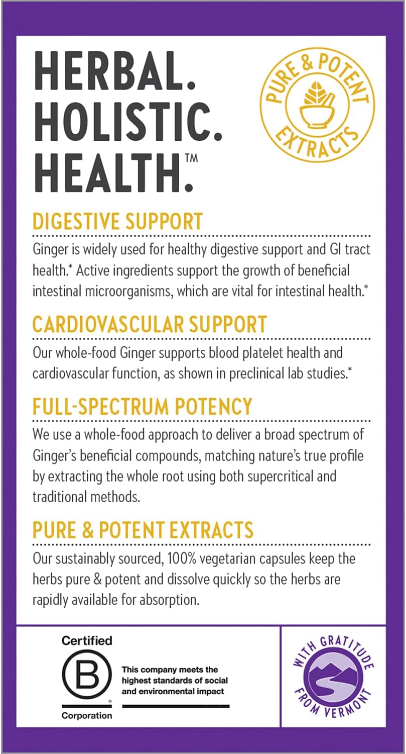 New Chapter Ginger Supplement - 60 Count