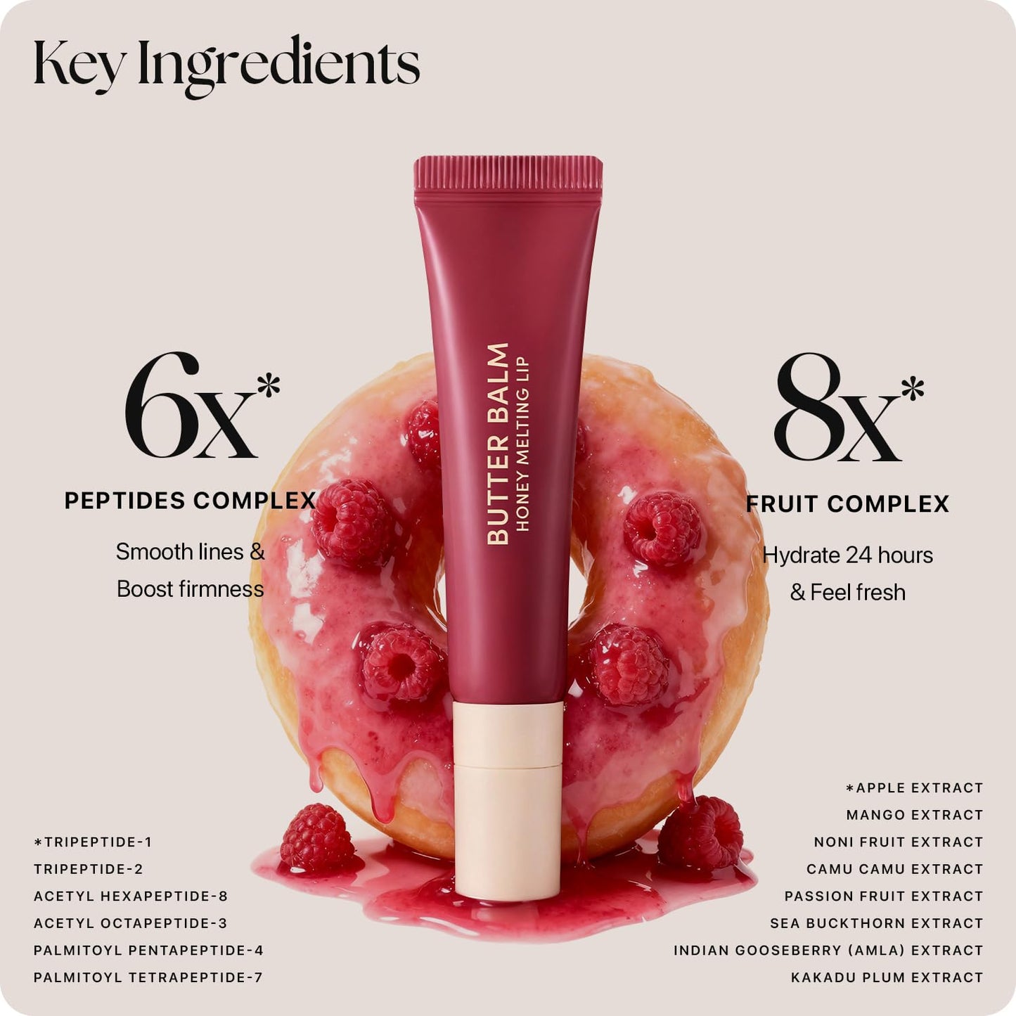 Nature Republic Honey Melting Lip Butter Balm(RASPBERRY GLAZE)