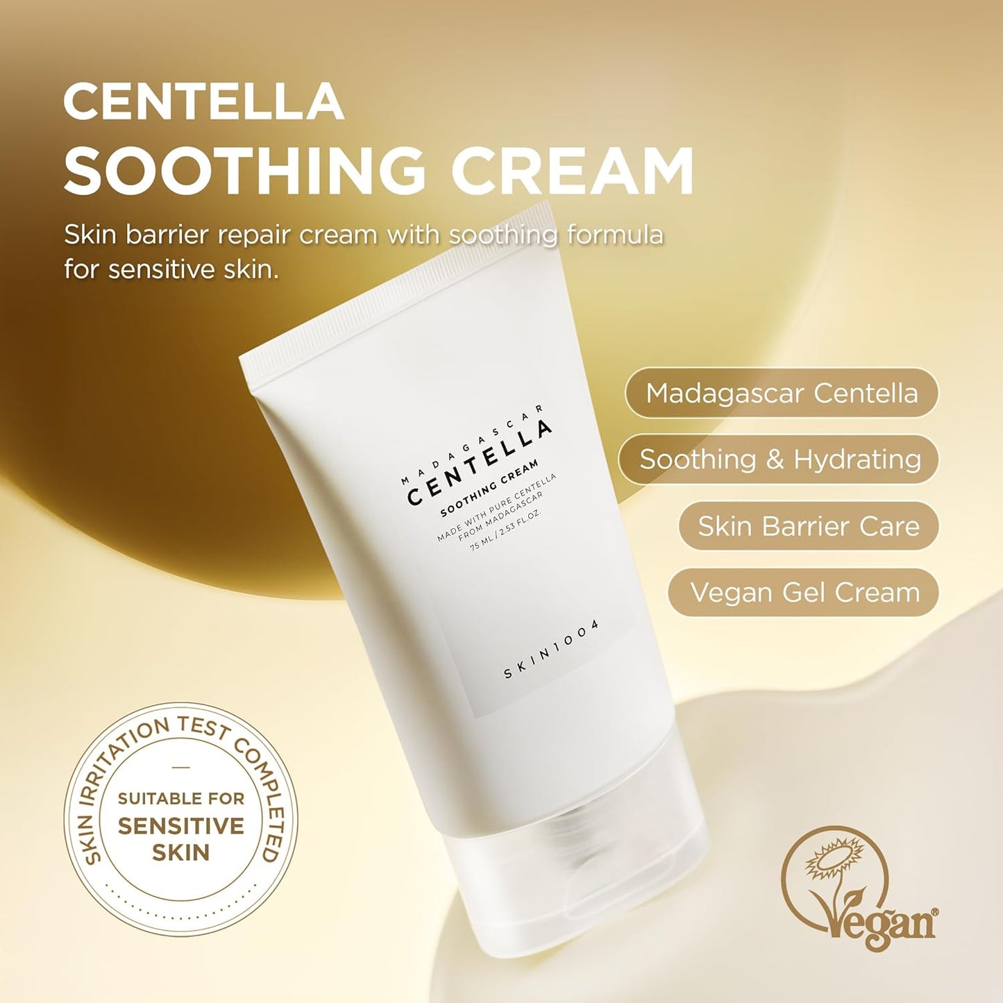SKIN1004 Centella Soothing Cream - 2.53 fl.oz