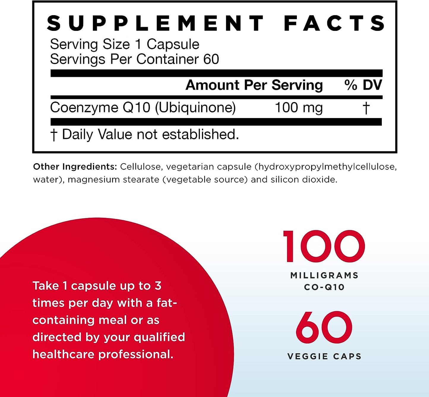 Jarrow Formulas Co-Q10 Antioxidant Support 60 Veggie Caps